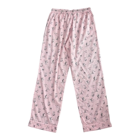 Women’s PJ Bottom Victoria’s Secret World Traveler Print Pajama Trousers Pajama - Picture 5 of 7